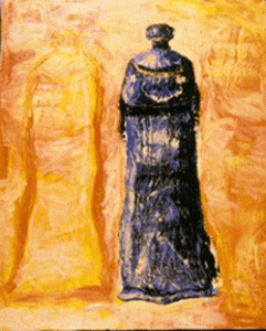 Thinking Of Another (1998) Oil on Canvas from my BFA senior show