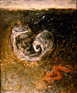 Empty (1998) Oil on Canvas. The Tube Series (By K.Palana at Mass Art)