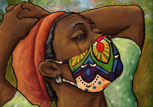 Illustration from the Nthambi series created for UNFPA Malawi