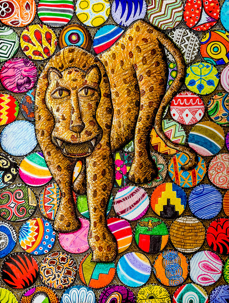 A drawing I made thanks to inspiring Malawi and Zambia