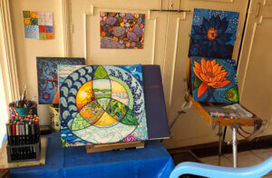 Kristen Palana artist -studio