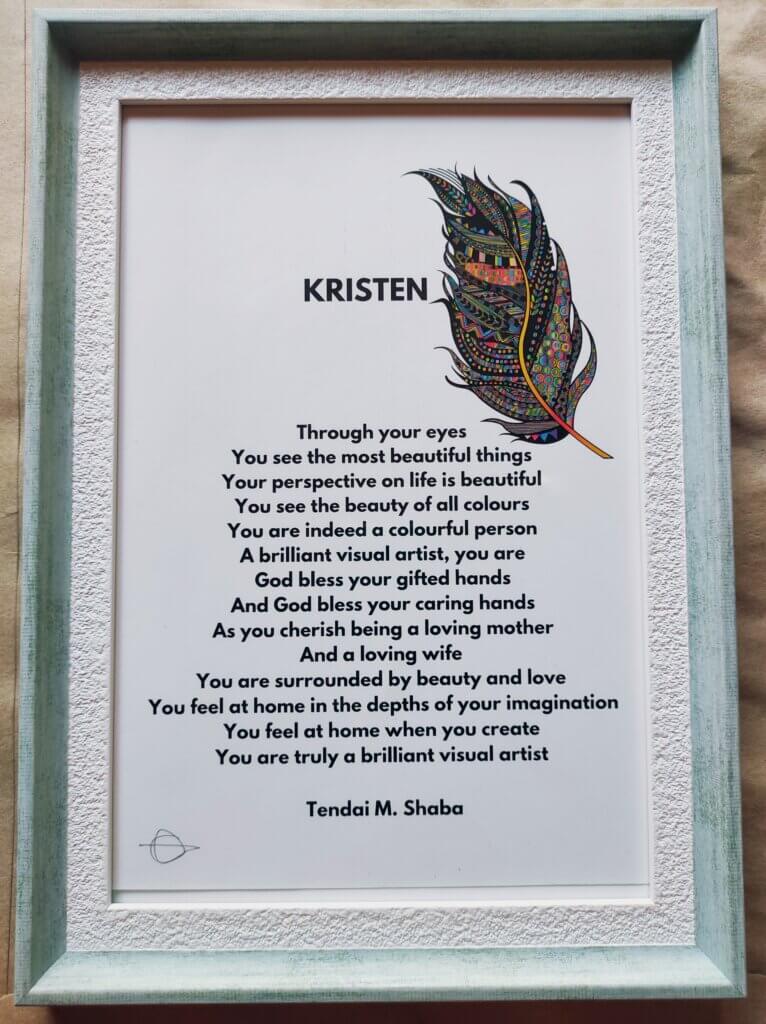 poem by Tendai Shaba