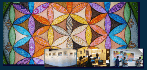 Kristen Palana scared geometry flower of life drawing