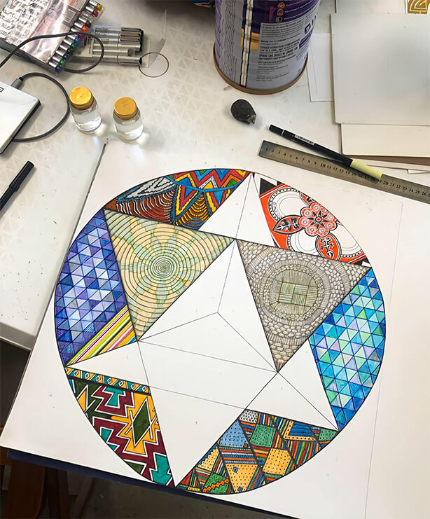 Kristen Palana artist plans