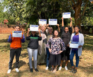 Our wonderful web and social media class. Lilongwe, Malawi