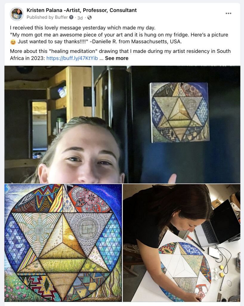 social media for artists