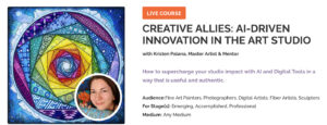 Mastrius AI for artists course with Kristen Palana