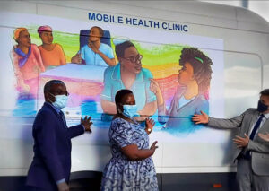 mobile health clinic van design for UNFPA Malawi - Kristen Palana is an American artist in Rome offering art, education, and coaching to empower artists and idealists