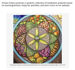 Featured Artist: Kristen Palana -Abundant Harvest