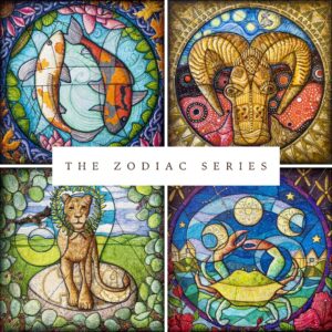 zodiac series by Kristen Palana