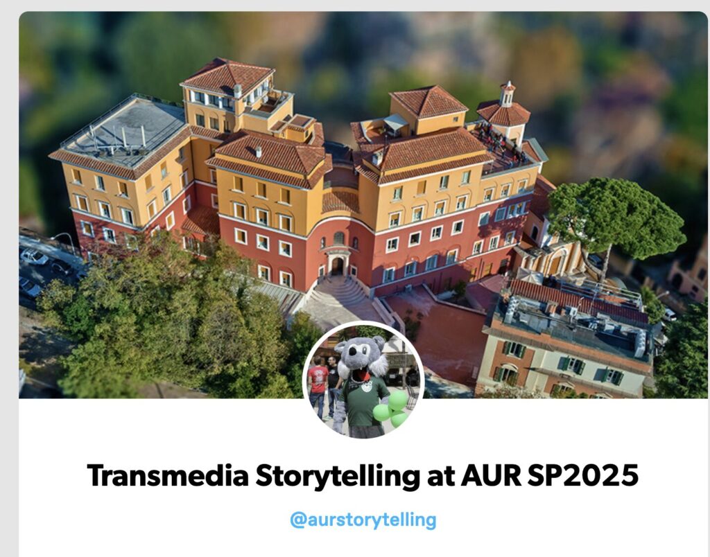 AUR Transmedia Storytelling